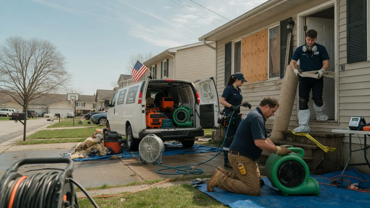 Water Damage Restoration in Liberty, PA near me